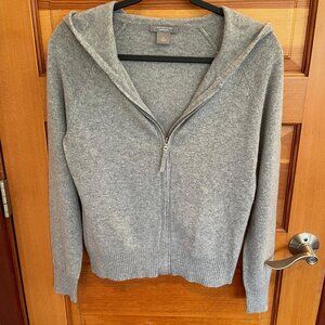 RARE - Ann Taylor Hooded Cashmere Sweater without pockets